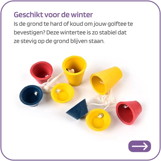 Golf Wintertees - Golf Tees - Winter Tees - Golf Accessoires van GOLF — afbeelding 4