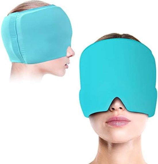 Chapeau Solacis Migraine - Masque migraine - Masque maux de tête - Thérapie par la chaleur et le froid - Réutilisable - Anti migraine - Must lors des maux de tête !