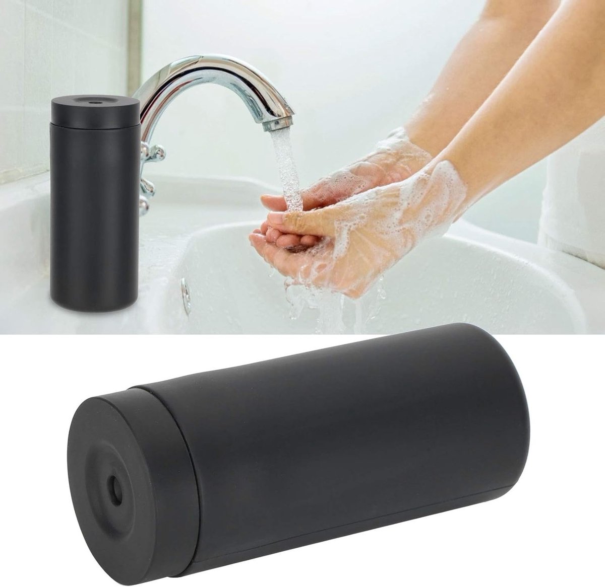 JGS ® Handige Siliconen Fles voor Zeep en Lotion, Herbruikbare Knijpfles Ideaal voor Badkamer en Keuken