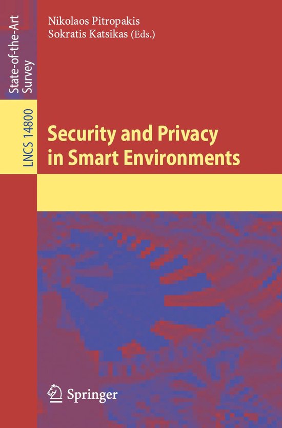 Computer Science (R0) - Security and Privacy in Smart Enviro ... - cover