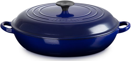 Le Creuset Gietijzeren Campagnard 30 cm / 3.5 Liter Indigo
