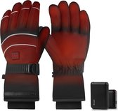 Saaf Verwarmde Handschoenen - USB Oplaadbaar - Elektrische / Ski / Motor Handschoenen - Verwarmd 3 Standen - Maat S - 5600 mAh - Dames / Heren