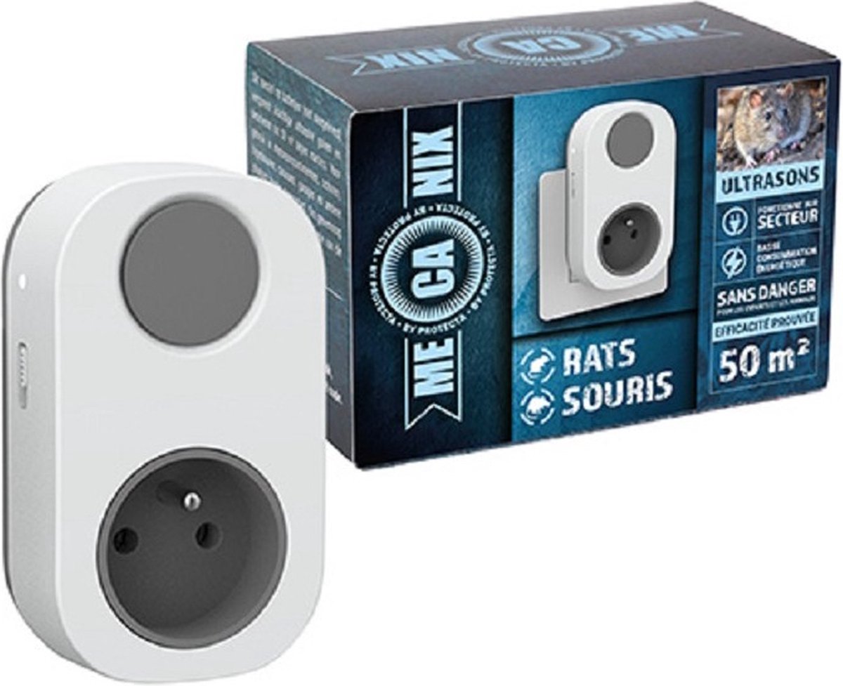 Mecanix Ultrasoon Rat & Muis 50m2 - 240V