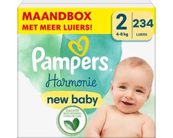 Pampers - Harmonie - Maat 2 - Maandbox - 234 stuks - 4/8 KG