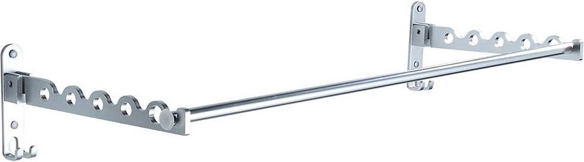 Goedkoopste White-label Wanddroogrek - Droogrek Inklapbaar - Wasrek - Droogtoren - Droogrekken - Zilver