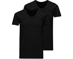 JACK&JONES JACBASIC V-NECK TEE SS 2 PACK NOOS Heren T-shirt - Maat S