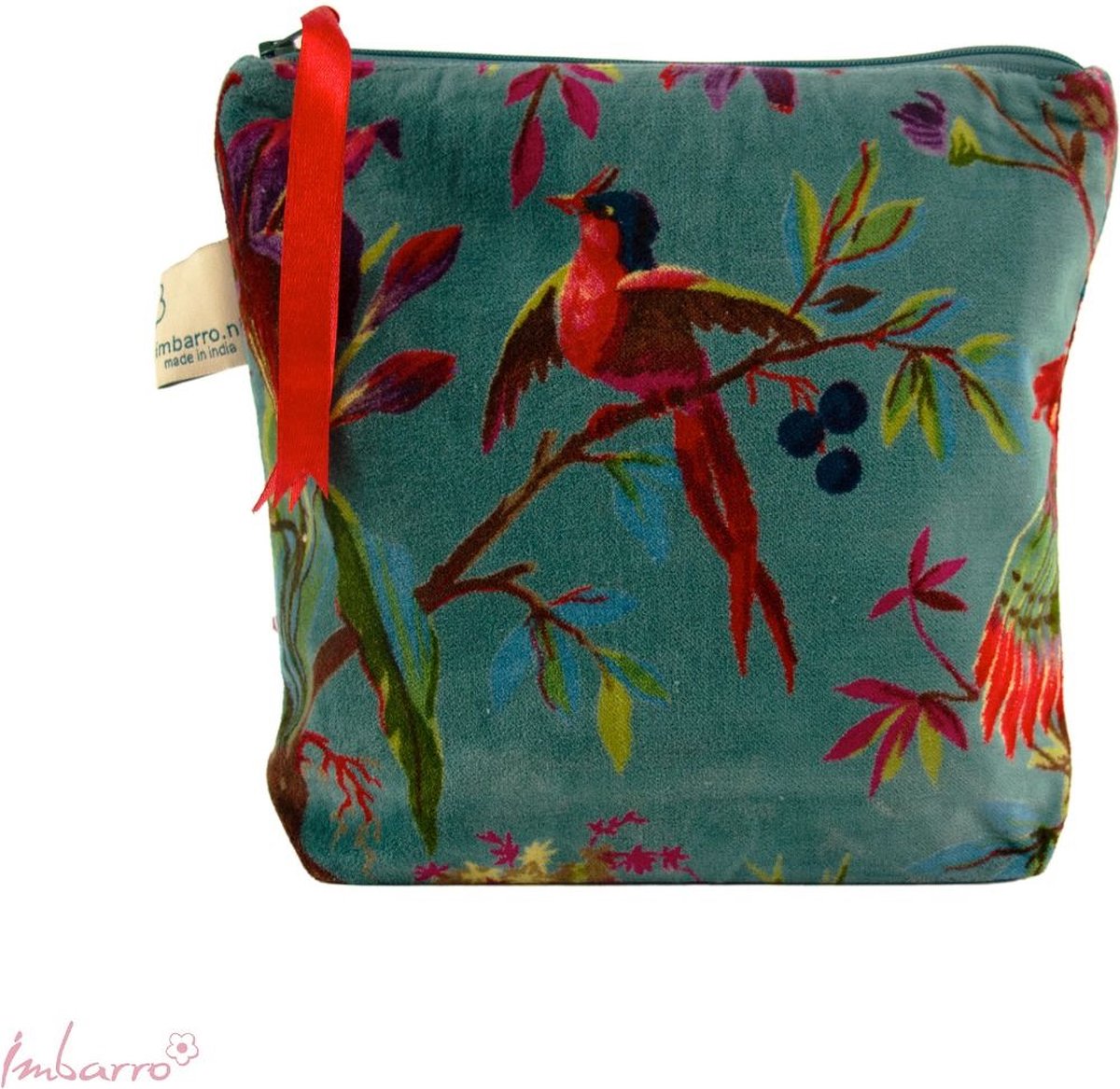Imbarro - Pouch 'Paradise' (Emerald)