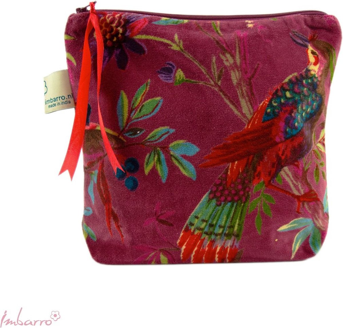 Imbarro - Pouch 'Paradise' (Mauve)