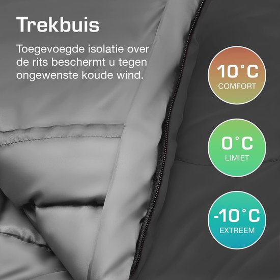 Premium Mummieslaapzak voor Outdoor Camping - Ideaal voor 3-4 Seizoenen van premium — afbeelding 4