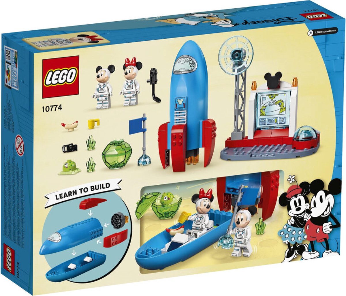 LEGO Disney Mickey and Friends Mickey Mouse & Minnie Mouse ruimteraket 10774 — afbeelding 19