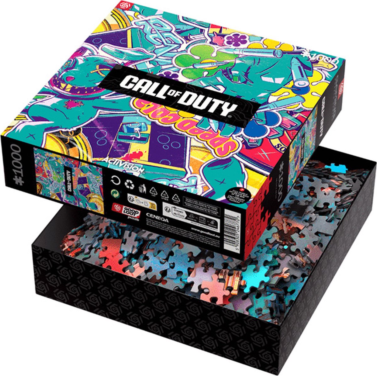 Good Loot - Call of Duty Zombies Collage Puzzel - Puzzel 1000 Stukjes
