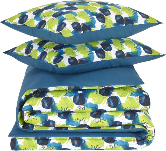 Housse de Couette De Witte Lietaer Whimsy - Double - 240x200/220 cm - Blue Blizzard