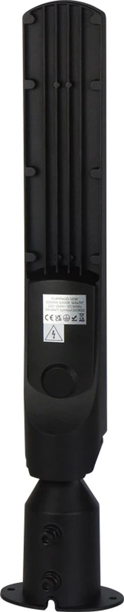 LED Line - LED Straatlamp IP65 - Zwart modern - 50W 5000Lm | retrofit 60mm | 840 Koel Wit