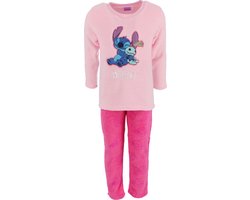 foto van Lilo & Stitch Coral-Fleece Pyjama maat 128
