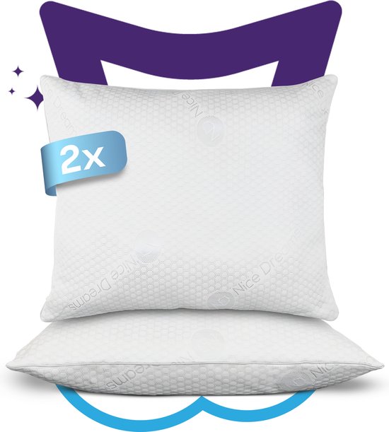 Elfida Memory Foam Bamboe Kussen