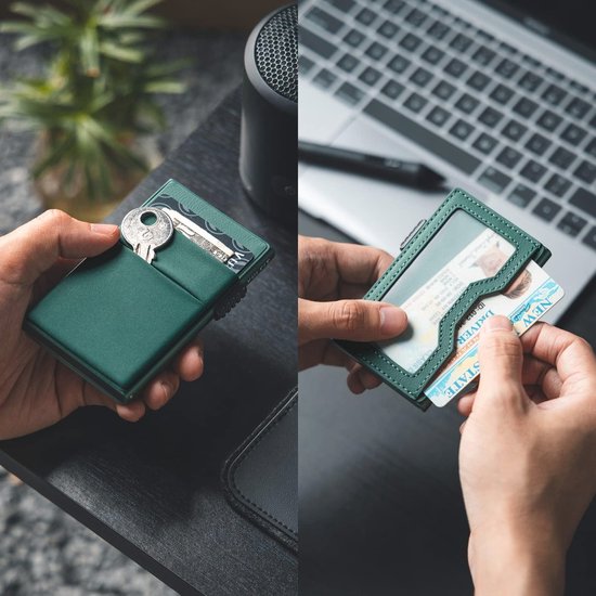 VULKIT Kaart Portemonnee voor Mannen Creditcardhouder RFID