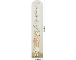 Little Dutch Muursticker Groeimeter Fairy Garden 27,5 x 142 cm