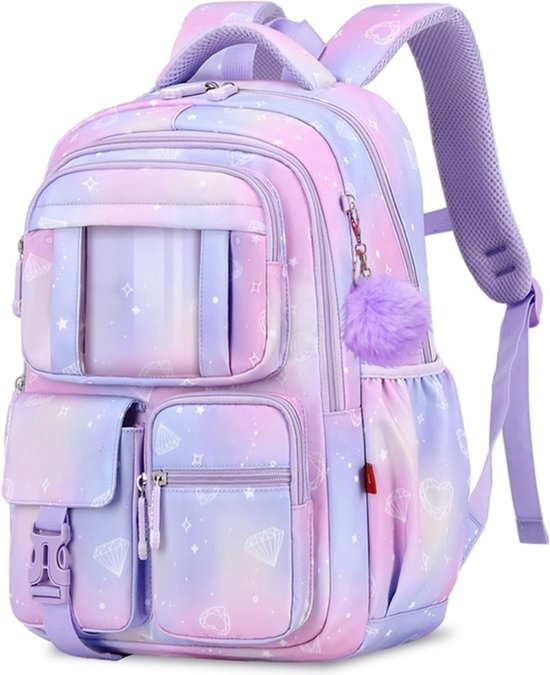 Schooltas Meisjes Rugzak Kinderen - Ergonomische Schoolrugzak - Kinderrugzak Van De 1e