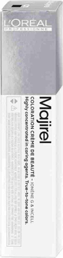 Emballage de crème colorante L'Oréal Majirel.