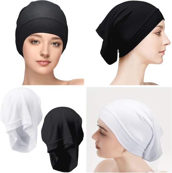 XEPST 2 stuks Afrikaanse tulband hoofdwraps voor vrouwen, zachte hijab cap lange hoofddoeken stretch hoofddoek sjaal haar chemo hoofddeksels haar wrap sjaal voor vrouwen, Khaki, zwart, Eén Maat XEPST 2 stuks Afrikaanse tulband hoofdwraps voor vrouwen, zachte hijab cap lange hoofddoeken stretch hoofddoek sjaal haar chemo hoofddeksels haar wrap sjaal voor vrouwen, Khaki, zwart, Eén Maat