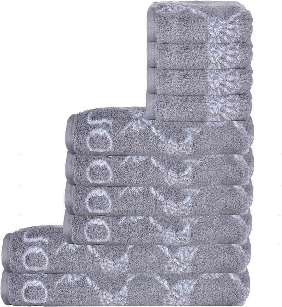 Joop! Handtücher Signature Lines 1658 schwarz - 97