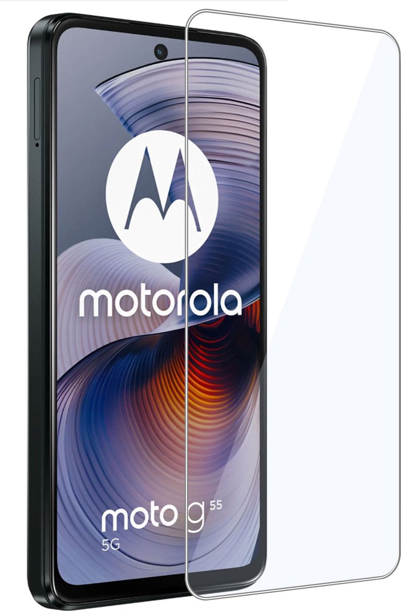 Geschikt voor Motorola Moto G55 5G - Screenprotector - Beschermglas - GuardCover