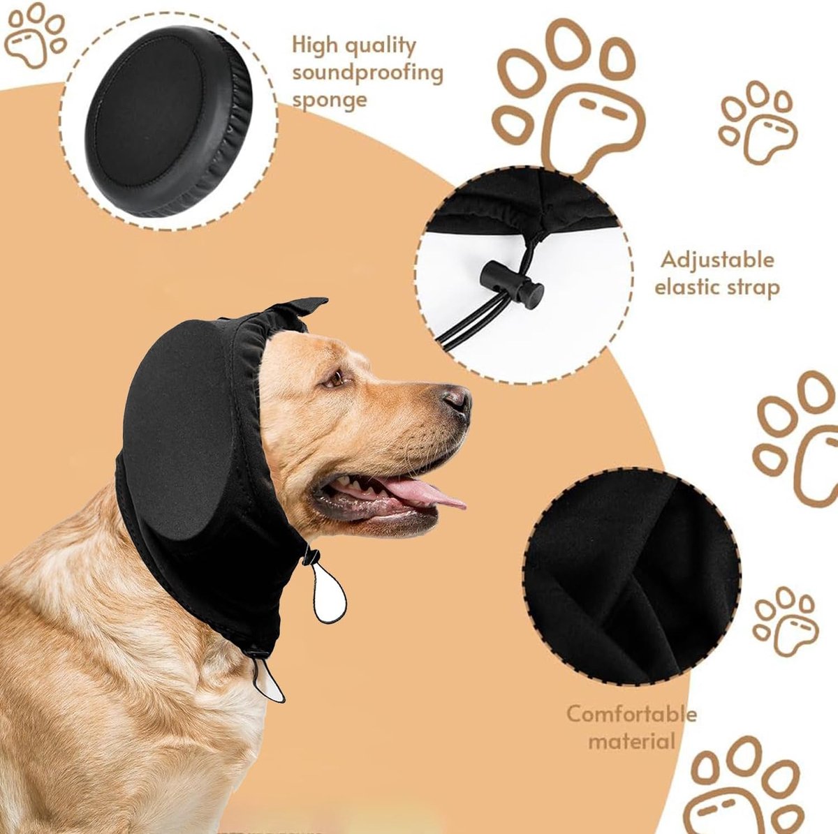 Honden Oorwarmers Voor Geluidsreductie