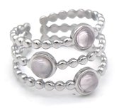 Ring – bijoux – accessoire – acier inoxydable – acier inoxydable – taille unique – couleur argent – cadeau – cadeau – fête – vacances