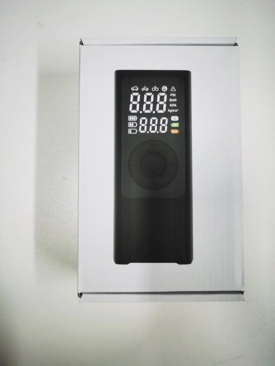 Draagbare Elektrische Luchtpomp met LCD-scherm en 150 PSI — afbeelding 4