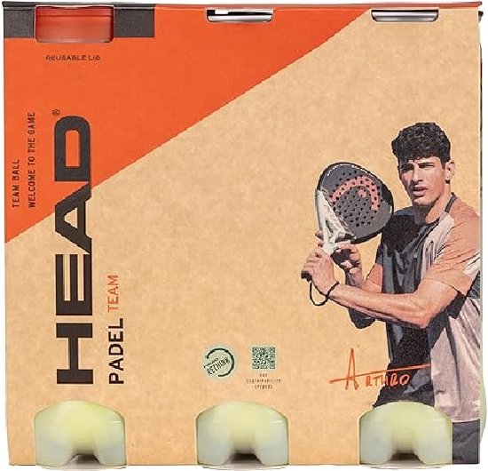 HEAD  Padel - Padelballen - 3 pack - 9 padel ballen