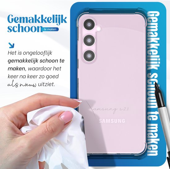 iTech Samsung Galaxy S23 coque antichoc coque antichoc transparente