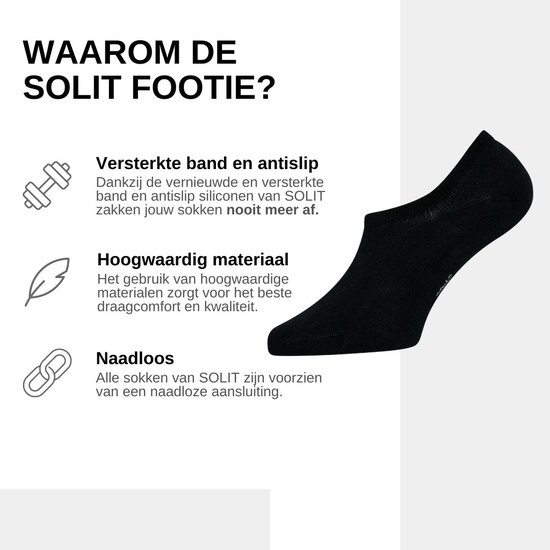 Chaussettes baskets invisibles qui ne glissent pas - Taille 39-42 - pour Femme et Homme - Chaussettes sans couture - silicone anti-dérapant - no show