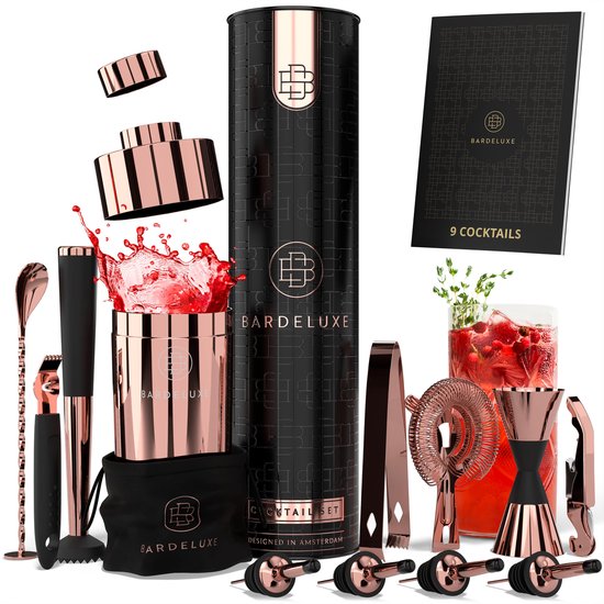 Cocktail-set kado populair verjaardag vrouw