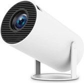 Mini beamer - projector - beamerscherm - projectiescherm - 4K ondersteuning - 150 ANSI lumen - Outdoor & Indoor Projector - 1280x720dpi - LCD - Wit