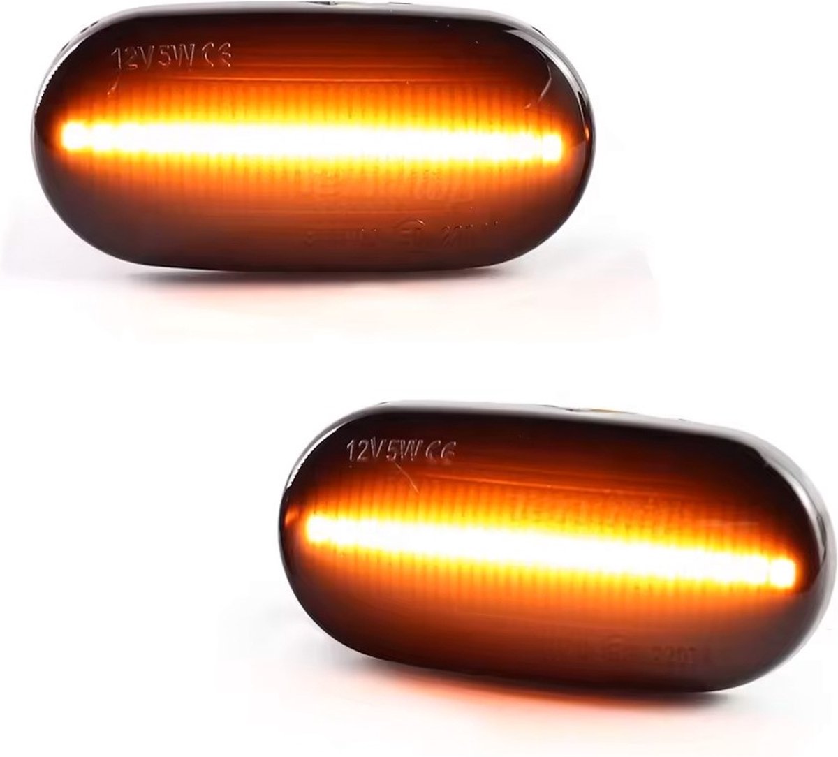 SK-Import Dynamische Knipperlichten - Richtingaanwijzer Lampen Dynamisch - LED Smoke Glas - Honda Civic,Del Sol,Integra