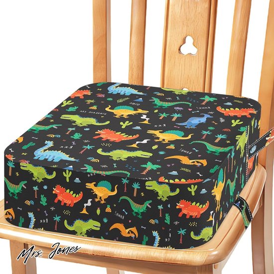 Baby EetStoel - Zinaps Baby Groeit Met U, Verstelbare En Opvouwbare Baby Kinderstoel 7 Hoogten Verstelbare Rugleuning Kind 5 Posities Verwijderbare Lade Bevestigbare Plaat Comfortvulling Baby Diep Zwart
