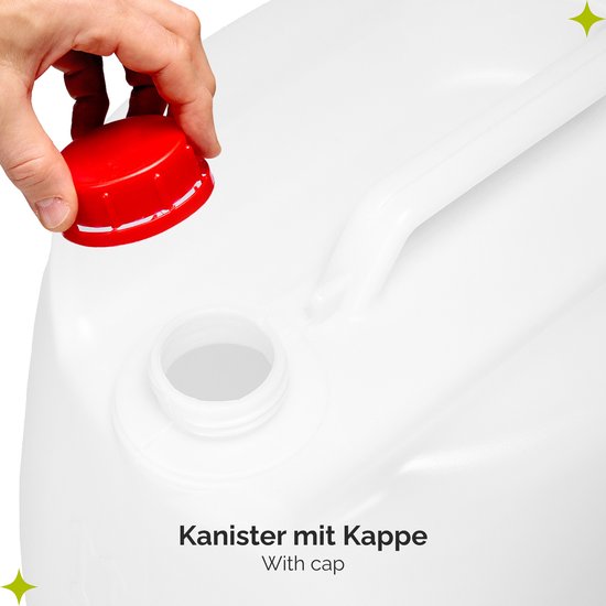 Jerrycan 60L – Wateropslag – Watertank – Voedselveilig – Opstapelbaar – Wit - GD-STE-Canister — afbeelding 5