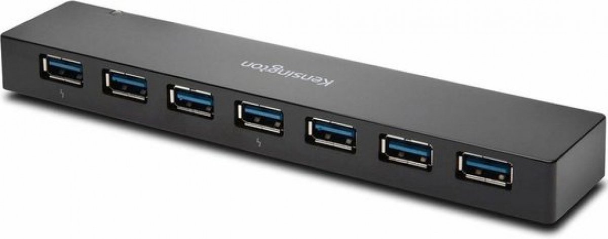 Kensington 7 Poorten USB 3.0 Hub - Voor Snel Opladen - Zwart