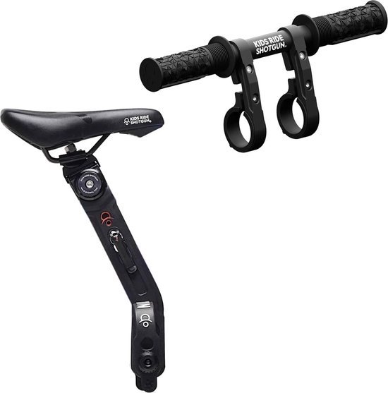 Ensemble siège enfant/guidon avant VTT noir bol