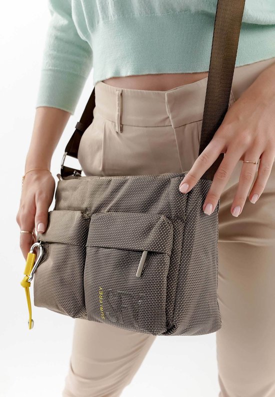 SURI FREY Sac à épaule bandoulière Sac à épaule Suri Sports Marry Handbag With Zipper Taupe Marron clair