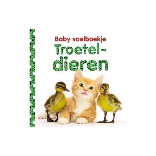 Baby voelboekje - Troeteldieren - cover