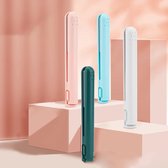 Bol.com Mini-krultang - 2-in-1 haartang USB-keramiek Draadloze stijltang voor lang haar kort haar heren dames - Groente aanbieding