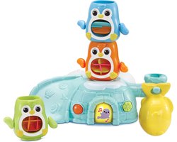 foto van VTech Stapel & Plons Pinguïns - Badspeelgoed - Interactief - vanaf 1 jaar