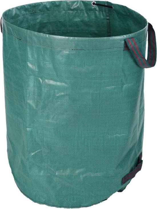Progarden Tuinafvalzak - 2x - opvouwbaar - groot formaat - groen - 270 liter - bladeren opruimen van ProGarden — afbeelding 4