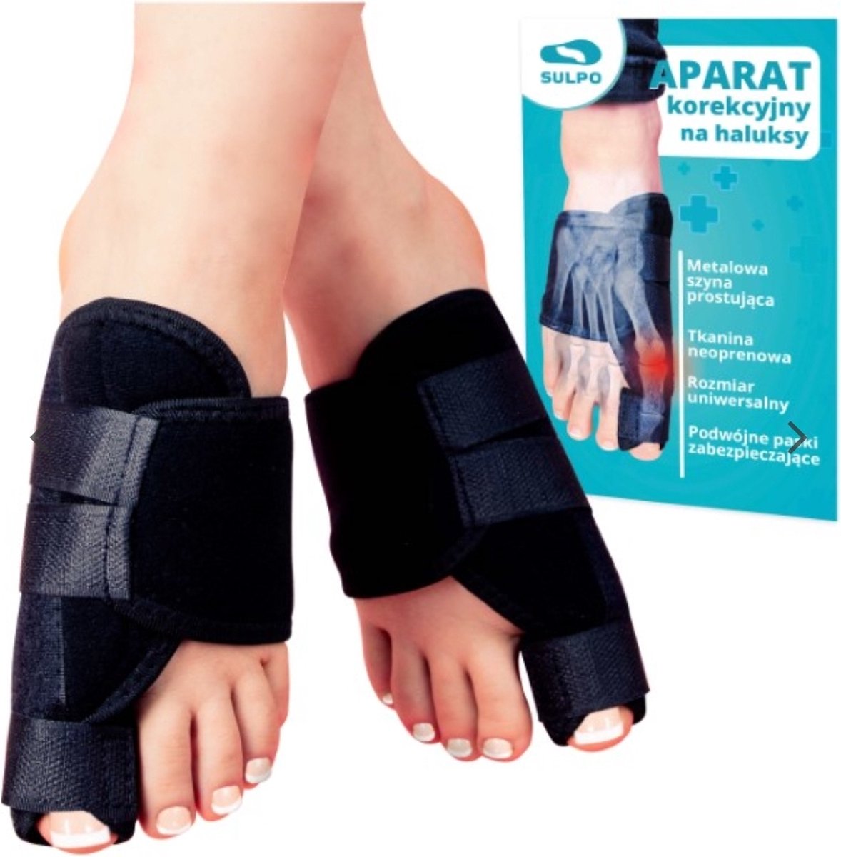 Goedkoopste Hallux Valgus teen corrector, tenenspreider, teencorrector, nachtspalk, teenbeschermer