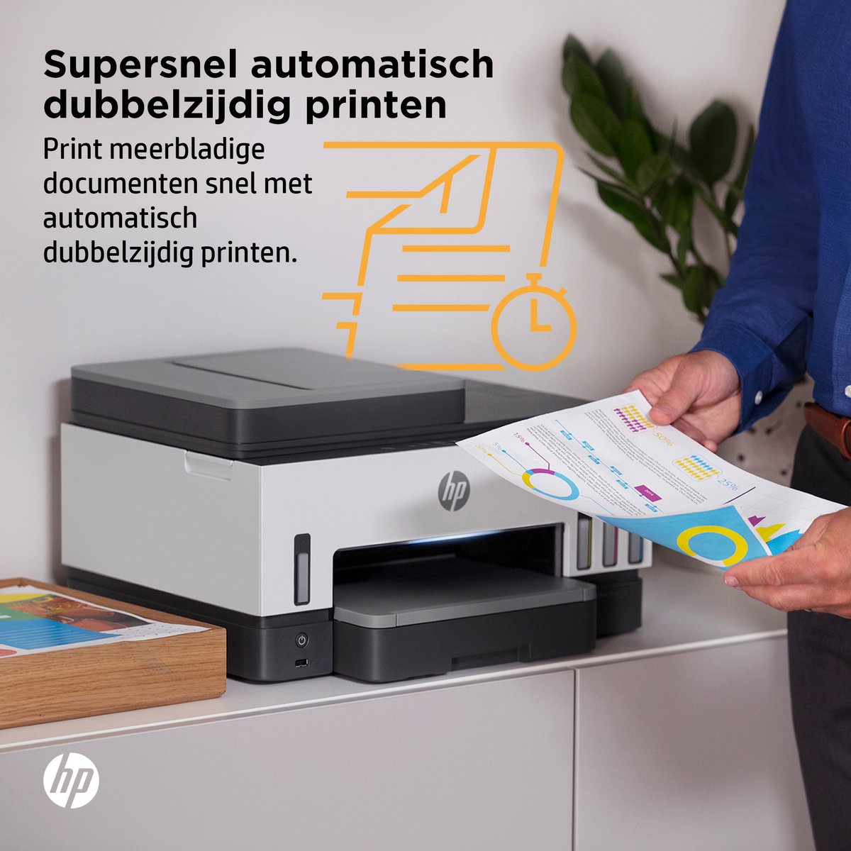 HP Smart Tank 7605 - All-in-One Printer - Inclusief tot 3 jaar inkt - Grijs — afbeelding 3