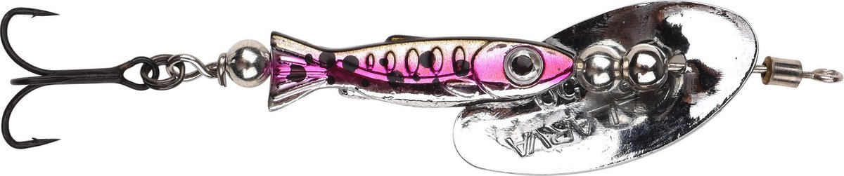 Spro Larva Inline Spin Firetiger 4.8cm 3,5gr Rainbow Trout