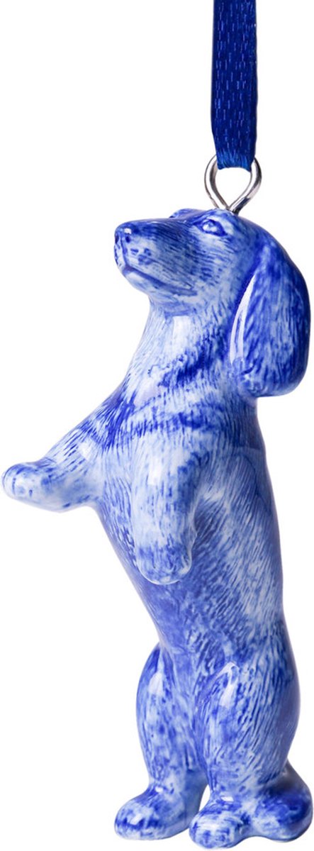 Heinen Delftsblauw Kerstornament Nhaan - Janny van der Heijden - Heinen Delfts Blauw.