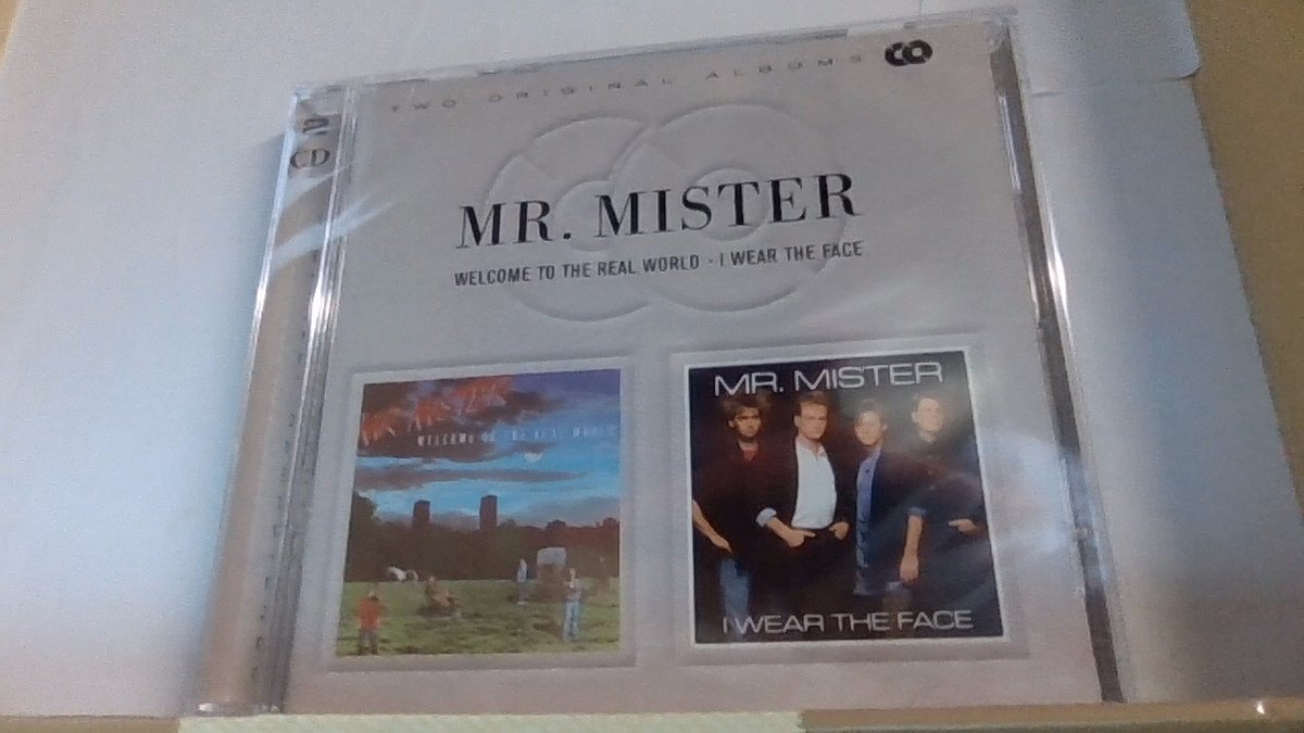 MR . MISTER WELCOE TO THE REAL WORLD. I WEAR THE FACE