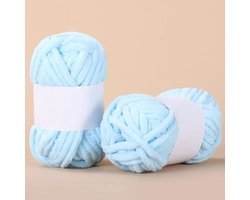 50g Dik Fluwelen Garen - Zacht Chenille Breigaren voor DIY, Handgemaakte Babysjaal, Hoed, Sjaal, Breien, Haken, Brei Garen en Wol